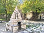 Inside the Yazidi temple at Lalish, the religion's most sacred site. Photo credit: Michel Behar