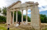 Monument of Agonothetes at Apollonia in Albania. Photo credit: Michel Bear