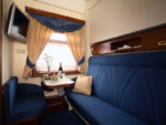 Sample Gold Class Sleeper with en suite shower and WC - Golden Eagle Trans-Siberian Express