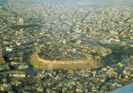 The Erbil Citadel seen from the air. Photo credit: Explore Mesopotamia