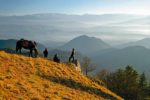 Horse trekking in the Caucasus Mountains of Georgia. Photo credit: Georgia Tourism Board