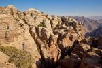 Rock formations within the Dana Biosphere Reserve. Photo credit: Feynan Ecolodge