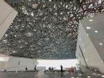 Details of the Louvre's dome in Abu Dhabi. Photo credit: Michel Behar