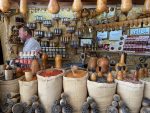 Spice vendor in Bukhara, Uzbekistan. Photo credit: Abdu Samadov