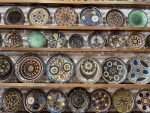 Ceramic plates on display in Bukhara, Uzbekistan. Photo credit: Abdu Samadov