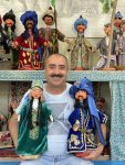 Puppet maker in Bukhara, Uzbekistan. Photo credit: Abdu Samadov