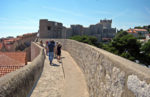Although Dubrovnik's wall walk is 1.2 miles, it's possible to hike it in shorter sections. Photo credit: Paul Schwartz