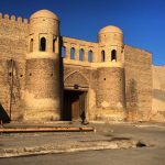 One of the gates to UNESCO-listed Old Town Khiva. Photo credit: Jessica Clark