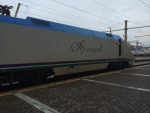 The Afrosiab high speed train runs between Tashkent and Samarkand. Photo credit: Jessica Clark