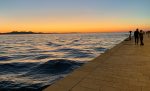 Sunset stroll along Zadar's waterfront promenade, Croatia. Photo credit: Gerald Smetana