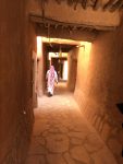 Exploring the Ushaiger Heritage Village in Saudi Arabia. Photo credit: Douglas Grimes