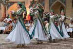 A dance performance in the central plaza at Labi-Hauz, Bukhara. Photo credit: Richard Fejfar