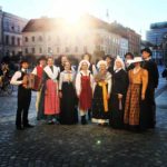 Group in traditional Slovenian dress. Photo credit: Jillian Schneeman