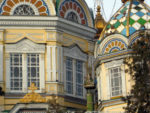 Ascension Cathedral in Almaty, also known as Zenkov cathedral (Kazakhstan). Photo credit: Liz Tollefson