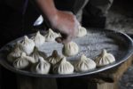 Khinkali, here made in Tusheti for a festival. Photo credit: Shota Lagazidze