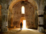 Soaring, sacred interior of Armenia's 10th-century. Photo credit: Amy Stidger
