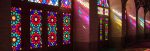 Stained glass within the Nasir-ol-Molk (Pink) Mosque of Shiraz, Iran. Photo credit: Lindsay Fincher