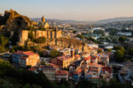 Hillside panorama of old and new Tbilisi. Photo credit: Jeremy Woodhouse