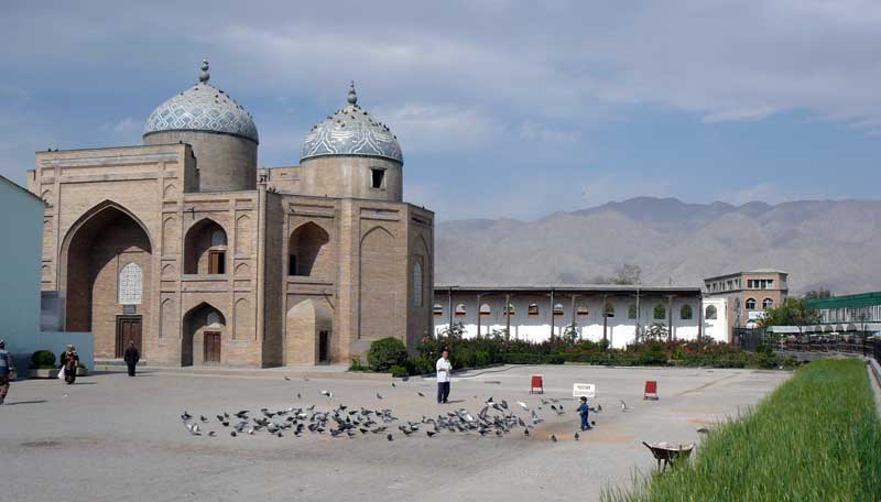 Muslihiddin Khujand Mausoleum in Khujand. Photo credit: Jake Smith