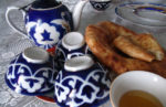 Tea with bread in Kyrgyzstan. Photo credit: Vlad Ushakov