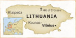 Lithuania Country Map