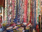Waterfalls of silk in Margilan. Photo credit: Abdu Samadov