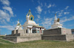 Golden stupa at the Erdene Zhu Monastery. Photo credit: Ana Filonov.