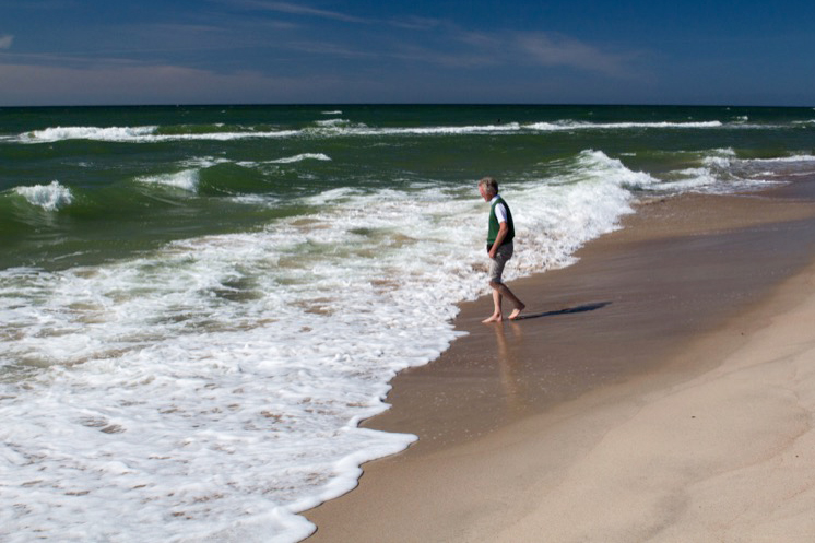 Wade in the water on Lithuania’s Curonian Spit. Photo credit: Kestutis Ambrozaitis