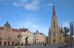 Novi Sad town square, Serbia. Photo credit: B. Jovanovic