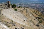 Ancient theater at Pergamon, Turkey. Photo credit: The Whitman Family