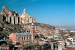 Narikala Fortress looks down on Tbilisi’s Old Town. Photo credit: Georgia Tourism Board