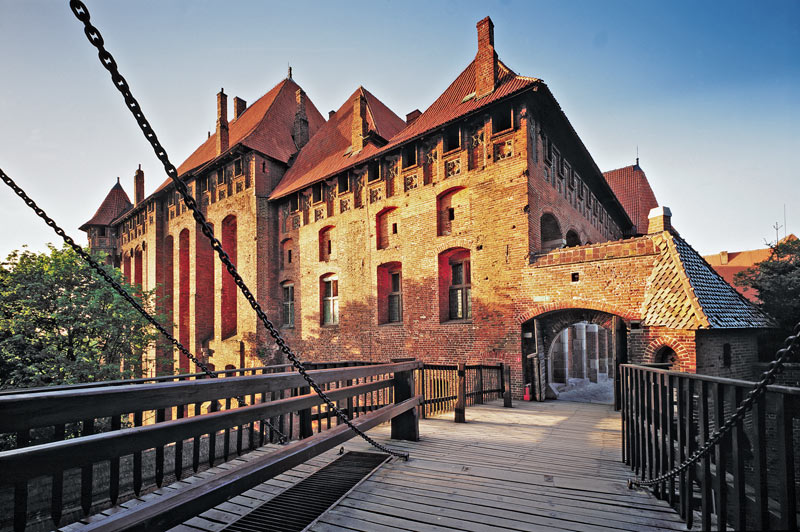 A UNESCO World Heritage Site, the Malbork castle complex is one of the largest in the world. Photo credit: Polish National Tourist Board