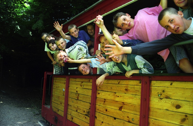 All aboard at the Narrow Gauge Railway Museum in Sochaczew, Poland. Photo credit: Waldemar Sosnowski / Polish National Tourist Board