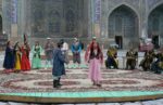 Performance of folklore show in Registan Square, Samarkand/Ubekistan. Photo credit: Martin Klimenta