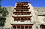 The Mogao Buddhist Caves in Gansu province, China. Photo credit: Martin Klimenta