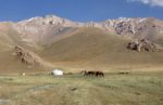 Yurts in the mountains of Kyrgyzstan. Photo credit: Martin Klimenta