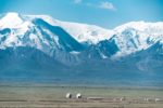 View of the Pamir range from Kyrgyzstan. Photo credit: Jered Gorman