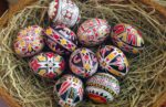 Hand-decorated eggs from all over the world on display in Vama’s Egg Museum in Romania. Photo credit: Michel Behar