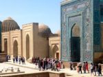 Shah-i-Zinda in Samarkand, Uzbekistan. Photo credit: Michel Behar