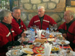 Georgian singers harmonize at a legendary Georgian Table feast. Photo credit: Michel Behar