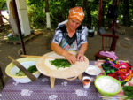Traditional cooking in northern Azerbaijan. Photo credit: Caroline Eden
