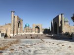 Registan Square, Samarkand, Uzbekistan.