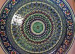 It can take countless hours to paint an Uzbek platter such as this one. Photo credit: Abdu Samadov