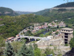The view from Tsaravets Hill, Veliko Tarnovo. Photo credit: Liz Tollefson