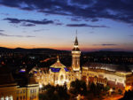 Targu Mures at night, Romania. Photo credit: Martin Klimenta