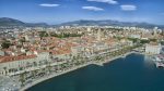 Aerial view of Split, on the Dalmatian Coast. Photo credit: Croatian National Tourist Board