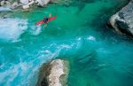 Kayaking on the Soca River, Slovenia. Photo credit: J. Skok / www.slovenia.info