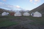 Yurts at Tash Rabat, Kyrgyzstan. Photo credit: Jake Smith