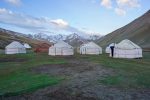 Kyrgyz yurts - a great way to experience local life. Photo credit: Jake Smith