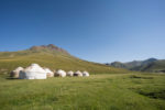 Yurts in Tash Rabat, Kyrgyzstan. Photo credit: Jered Gorman